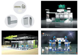 立欣八棱柱展板及标摊搭建服务 专业展览解决方案与价格指南